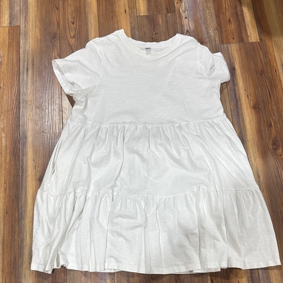 Old Navy White T-Shirt Dress - Picture 1 of 4